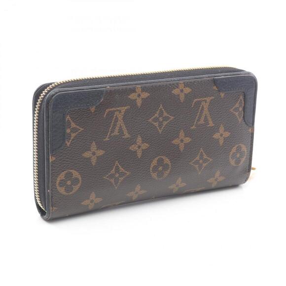 LOUIS VUITTON Brown Monogram Leather Wallet - Picture 2 of 12